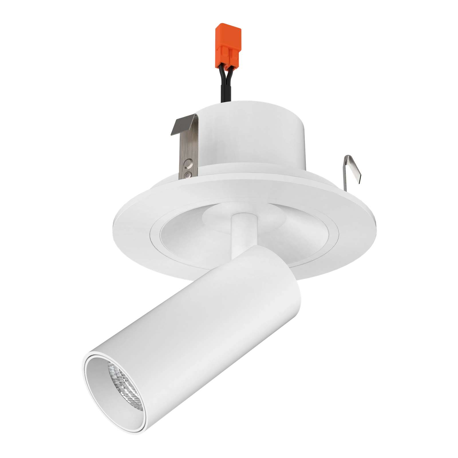 #Trim_Adjustable (Gimbal)#Shape + Color_Round - White