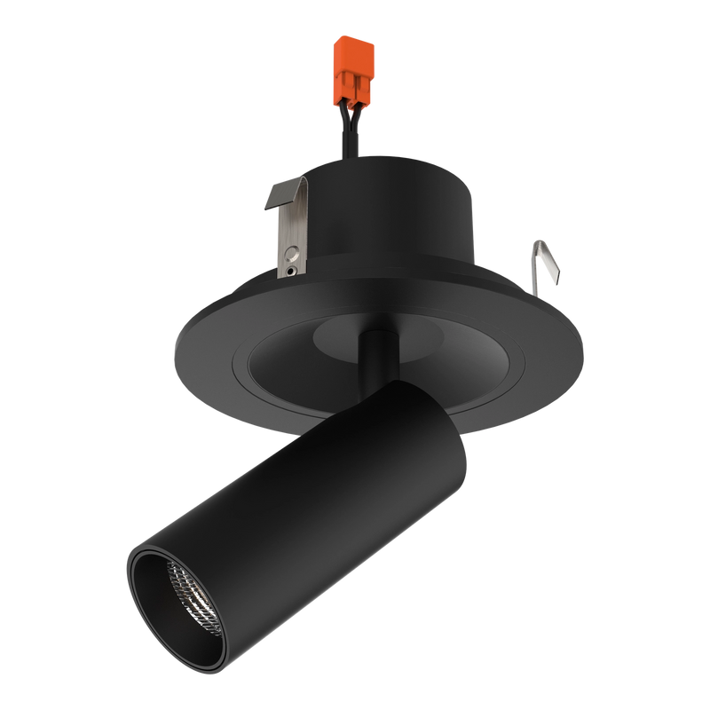 #Trim_Adjustable (Gimbal)#Shape + Color_Round - Black