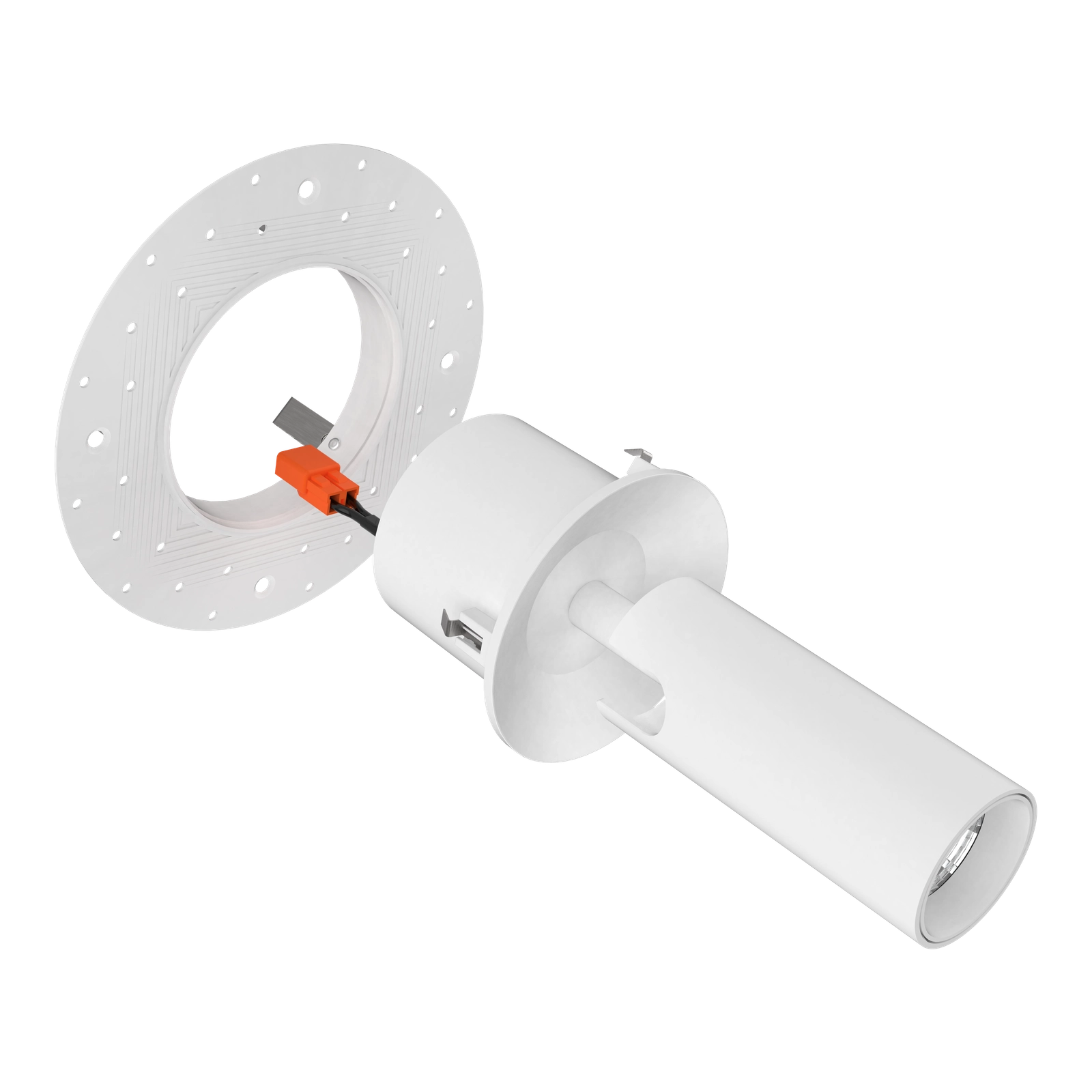 #Trim_Trimless Adjustable#Shape + Color_Round - White