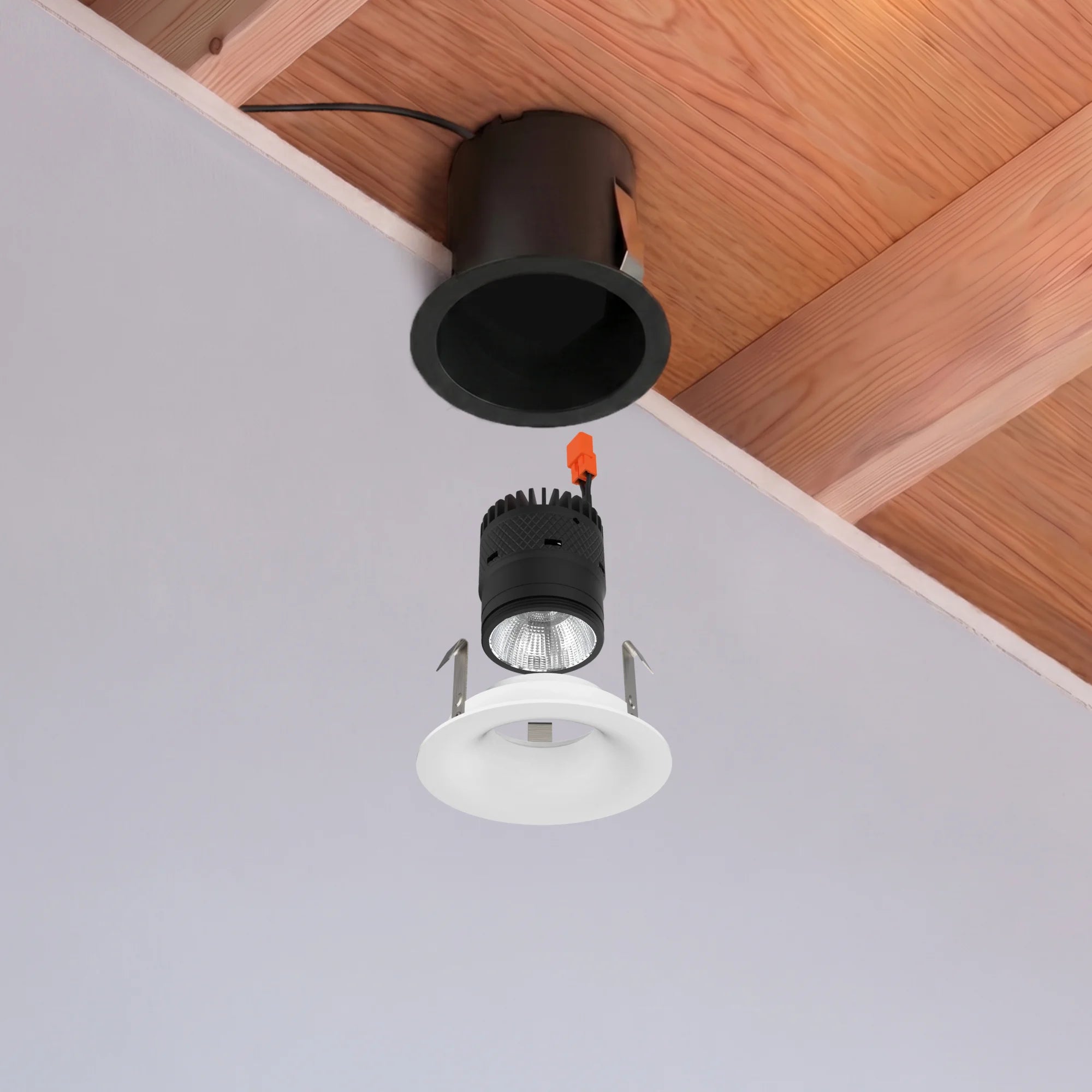 #Shape + Color_Curved - White#Trim Style_Trim